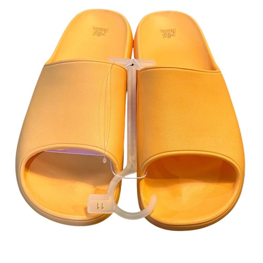 Wild Fable bubble gum pink platform slides NWT‎ size 10 - Picture 8 of 9